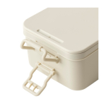 Fiambrera apilable de dos pisos con set de cubiertos 2.2 L undécima vista