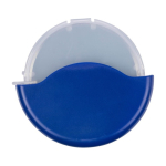 Cortapizza con funda extraíble y cuchilla de acero inoxidable color azul primera vista