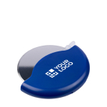 Cortapizza con funda extraíble y cuchilla de acero inoxidable color azul vista de impresión