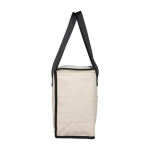 Bolsa nevera cuero sintético con asas largas y bolsillo delantero 9L quinta vista