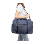 Bolsa deportiva y viaje de cuero sintético reciclado con doble asas duodécima vista