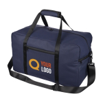 Bolsa deportiva y viaje de cuero sintético reciclado con doble asas segunda vista