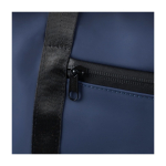 Bolsa deportiva y viaje de cuero sintético reciclado con doble asas sexta vista