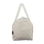 Bolsa deportiva de polialgodón reciclado con cremallera 330 g/m² tercera vista