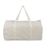 Bolsa deportiva de polialgodón reciclado con cremallera 330 g/m² cuarta vista