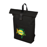 Mochila enrollable de cuero sintético para portátil 16'' segunda vista