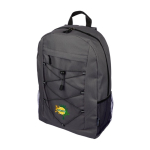 Mochila deportiva con bandas elásticas y mallas laterales segunda vista