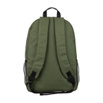 Mochila deportiva con bandas elásticas y mallas laterales cuarta vista