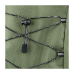 Mochila deportiva con bandas elásticas y mallas laterales sexta vista