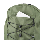 Mochila deportiva con bandas elásticas y mallas laterales novena vista