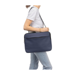 Maletín para portátil con bolsillo delantero y cinta regulable 15''