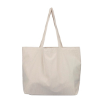 Bolsa de pana con asas largas con un compartimento y bolsillo interno cuarta vista