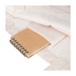 Bolsa de pana con asas largas con un compartimento y bolsillo interno sexta vista