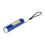 Linterna de aluminio recargable con muñequera y 3 modos de luz cuarta vista