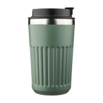 Vaso para llevar de acero inoxidable reciclado pared doble 400ml cuarta vista