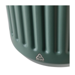 Vaso para llevar de acero inoxidable reciclado pared doble 400ml sexta vista