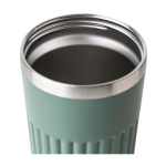 Vaso para llevar de acero inoxidable reciclado pared doble 400ml séptima vista