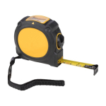 Flexómetro con ventana superior de visualización y cinta doble cara 3M primera vista