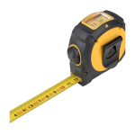 Flexómetro con ventana superior de visualización y cinta doble cara 3M cuarta vista