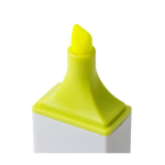 Marcador de plástico con cuerpo blanco y detalle a color séptima vista