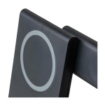 Estación de carga inalámbrica magnética 3 en 1 ultrafina 15W