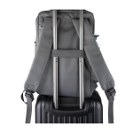Mochila de poliéster reciclado para portátil con asas superiores 16'' sexta vista
