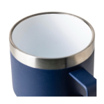 Taza de acero inoxidable de doble pared con interior de cerámica 180ml novena vista