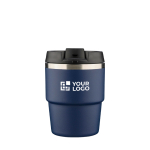 Vaso compacto para el café con doble pared al vacío 175ml color azul vista de impresión