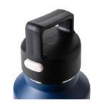 Botella acero inoxidable de doble pared con tapa de transporte 600ml décima vista