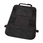 Organizador para coche con bolsillos de malla y ventana color negro segunda vista