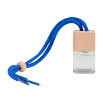 Ambientador de coche compacto para rejilla con fragancia vainilla 8ml color azul segunda vista frontal