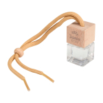 Ambientador de coche compacto para rejilla con fragancia vainilla 8ml color natural vista impresa logo 2