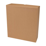 Botella de acero inoxidable reciclado de doble pared 3 piezas 650ml color azul marino segunda vista con caja