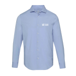 Camisa de popelina hombre manga larga con corte recto 133 g/m2 Elevate vista principal