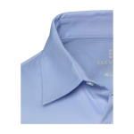 Camisa de algodón de sarga de hombre de manga larga 185 g/m2 Elevate color azul claro vista detalle 1