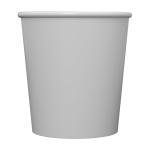 Vaso reutilizable ideal para espresso Americano® Piccolo 100ml color blanco segunda vista frontal