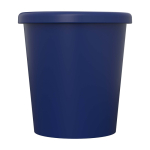 Vaso reutilizable para espresso con tapa Americano® Piccolo 100ml color azul segunda vista frontal