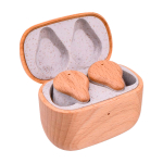 Auriculares inalámbricos con tecnología ENC Prixton TWS163 color madera