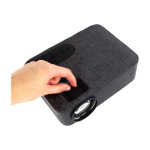 Proyector portátil con HDMI y mando a distancia Prixton Lumière color negro tercera vista