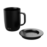 Taza de plástico inteligente control temperatura Prixton Tempo 300 ml color negro