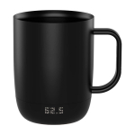 Taza de plástico inteligente control temperatura Prixton Tempo 300 ml color negro tercera vista