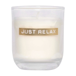 Set de dispensador y vela perfumada de vidrio WELLmark 250ml color blanco segunda vista