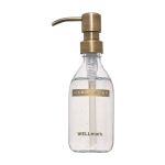 Set de dispensador y vela perfumada de vidrio WELLmark 250ml color blanco tercera vista