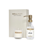 Set de dispensador y vela perfumada de vidrio WELLmark 250ml vista principal