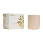 Vela perfumada de cera de soja de 3 aromas distintos 210g WELLmark color beige segunda vista
