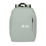 Mochila antirrobo de cuero sintético con acceso trasero 18L PC 15” vista principal