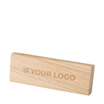 Ambientador para coche de madera reutilizable con recambios vista principal