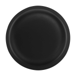 Lámpara eco para mesa recargable con tres modos de luz 1200mAh color negro tercera vista frontal