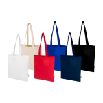 Bolsa tote resistente con correas de hombro 30cm 180g/m2 color natural segunda vista varios colores