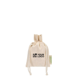 Bolsa de regalo de algodón con cierre de cordón 140g/m2 vista principal